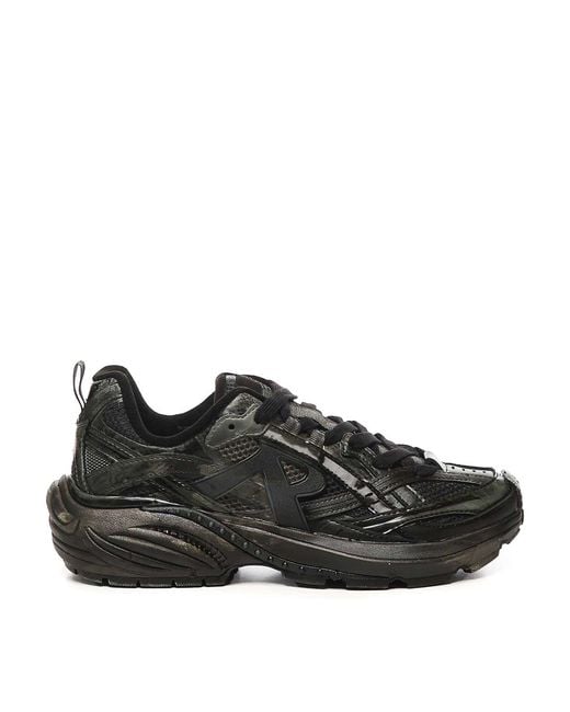Represent Black Storm Runner Sneakers for men
