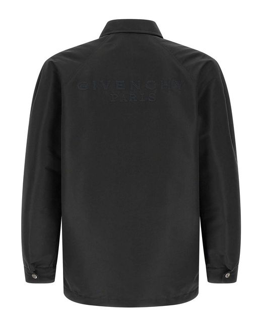 Givenchy Black Coach Jacket for men