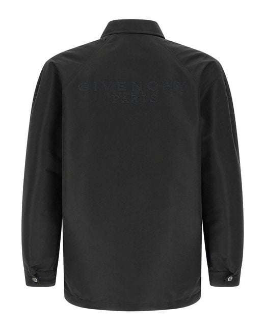 Givenchy Black Coach Jacket for men