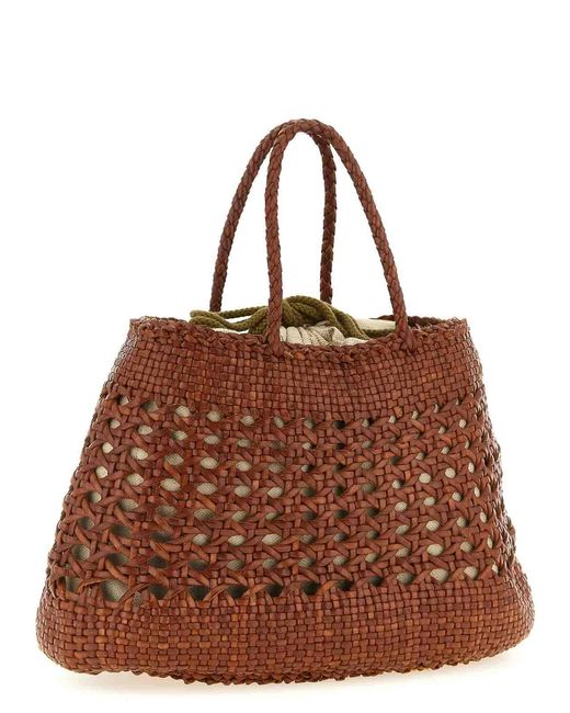 Dragon Diffusion Brown Santa Cano' Handbag