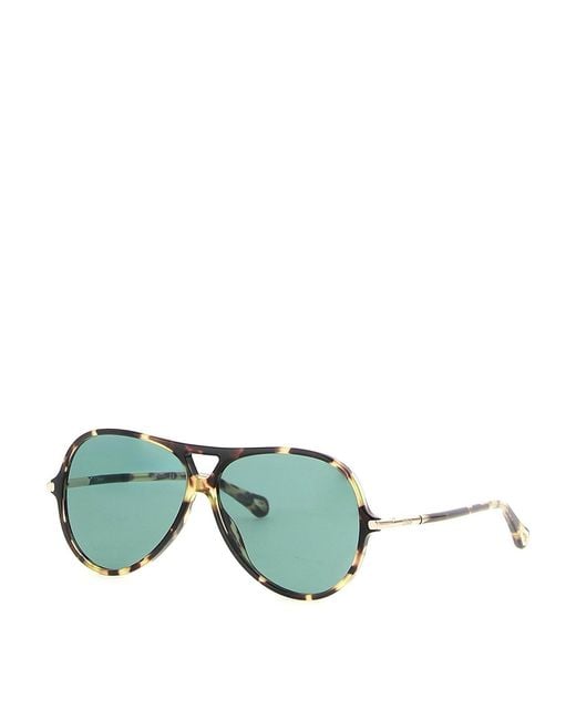 Chloé Green 59' Sunglasses