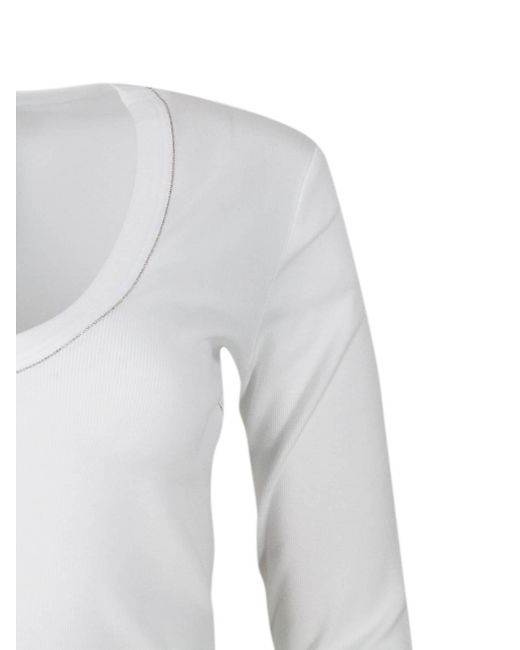 Fabiana Filippi White T-Shirts And Polos