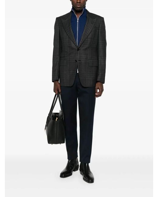Brunello Cucinelli Zip-Front Cardigan in Blue for Men | Lyst Brunello Cucinelli Zip-Front Cardigan in Blue for Men | Lyst