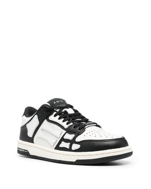 Amiri White Skel Top Low Sneakers