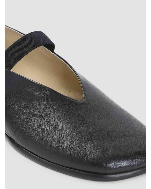 Lemaire Black Glove Ballerina Flats