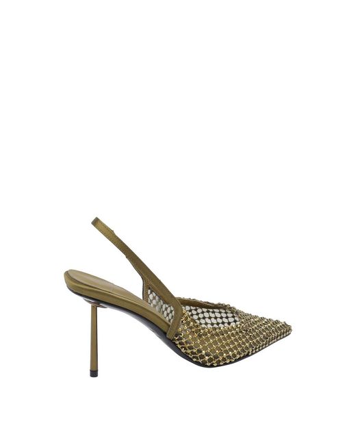 Le Silla Metallic Gilda Slingback