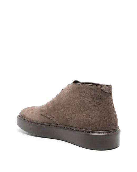 Doucal's Brown Sneakers for men