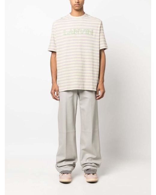 Lanvin Natural T-Shirts for men