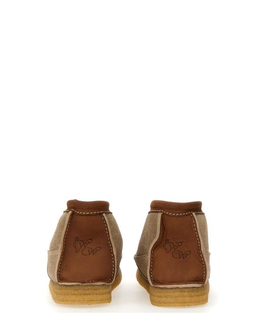 WOBURN WALK Brown Leather Loafers for men