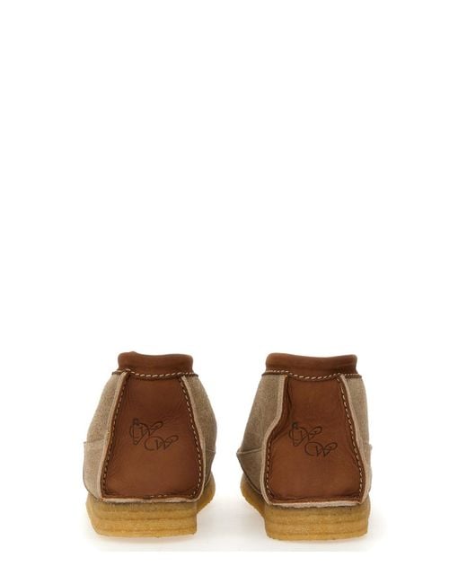 WOBURN WALK Brown Leather Loafers for men