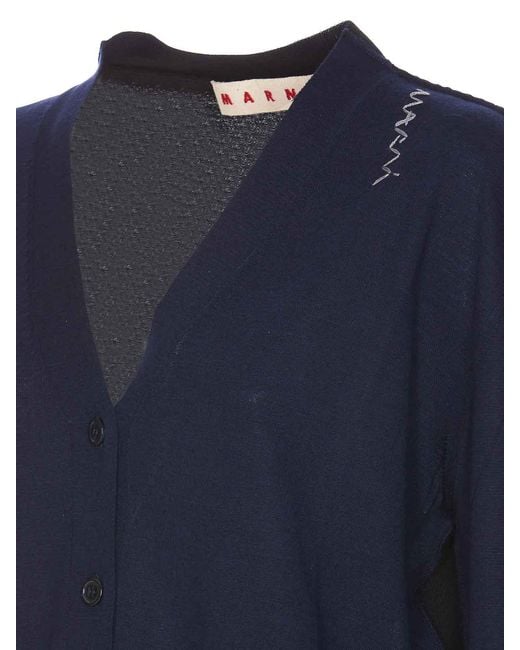 Marni Blue Cardigan