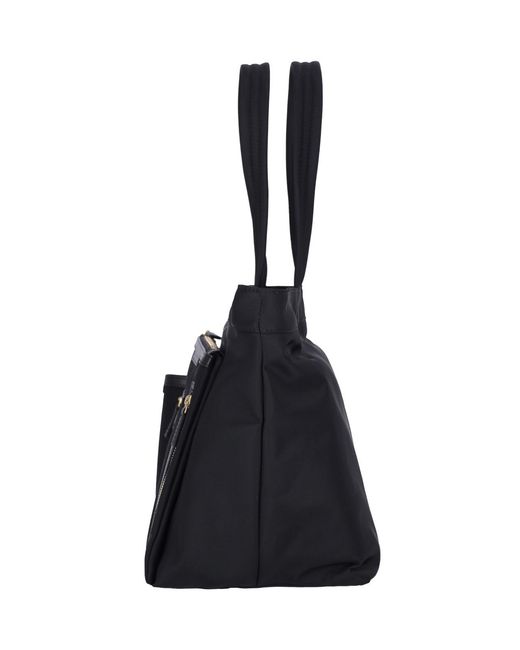 Anya Hindmarch Black Multi-Pocket Tote Bag