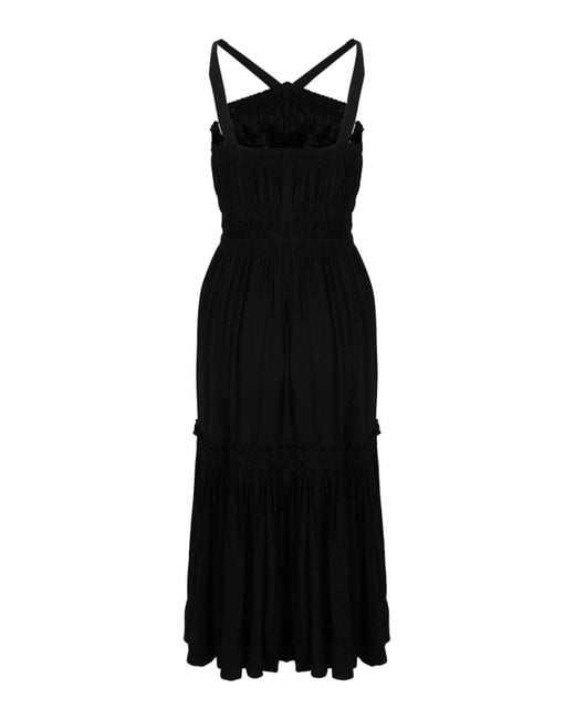 Proenza Schouler A line Dress in Black Lyst UK