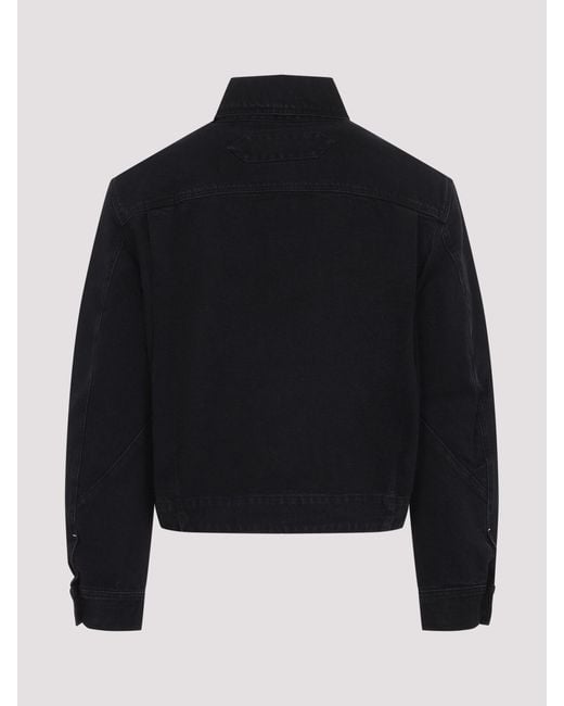 Jacquemus Black Jaquemus La Veste De-Nimes Canevas Jacket for men
