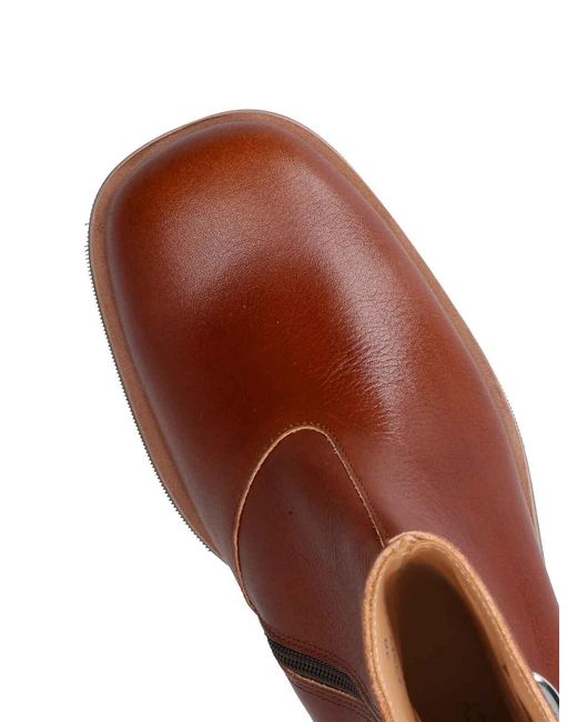 Our Legacy Brown Truck Ankle Boots