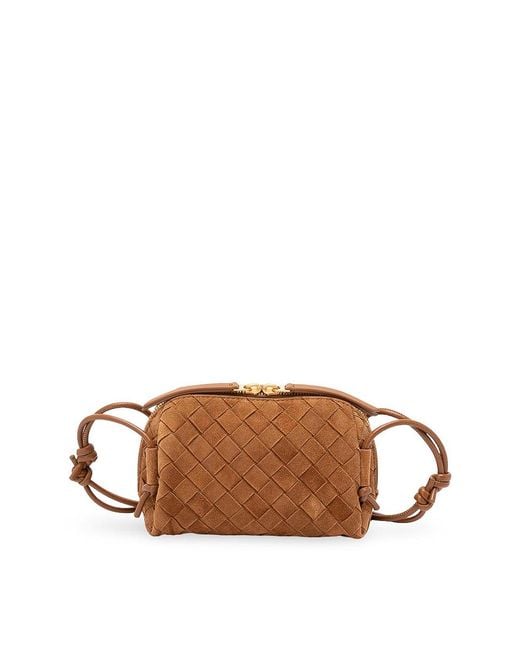 Bottega Veneta Brown Concert Pouch