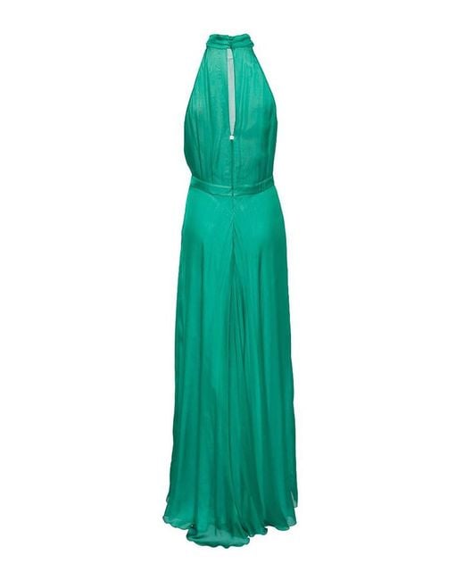 Raquel Diniz Green Long Dress