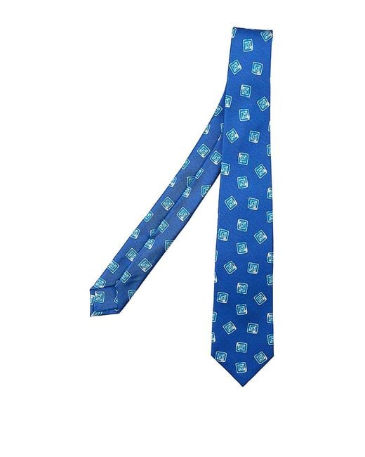 Kiton Blue Necktie for men