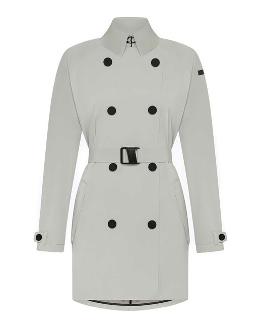 Rrd Gray Montecristo Trench Wom Jkt