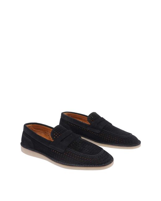 Dolce & Gabbana Black A Loafers for men