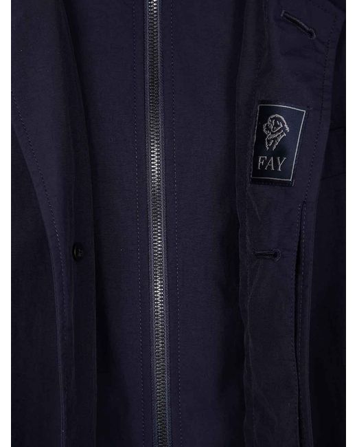 Fay Blue Jacket for men
