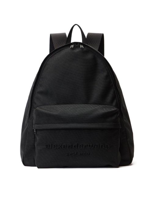 Alexander Wang Black Punch Backpack
