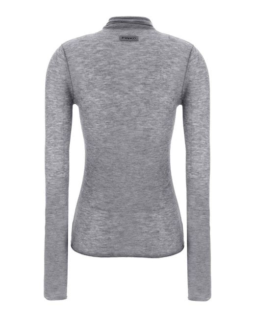 Pinko Gray Sweater
