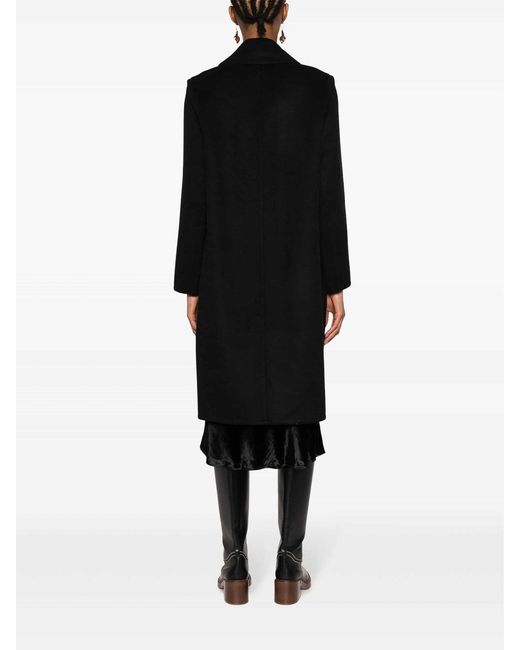 Vince Black Coat 1 Button