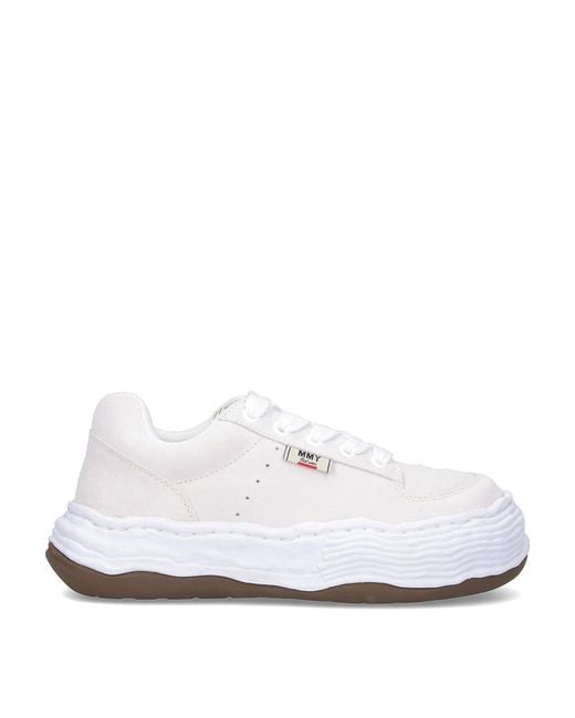 Maison Mihara Yasuhiro White Sneakers Low-Top for men