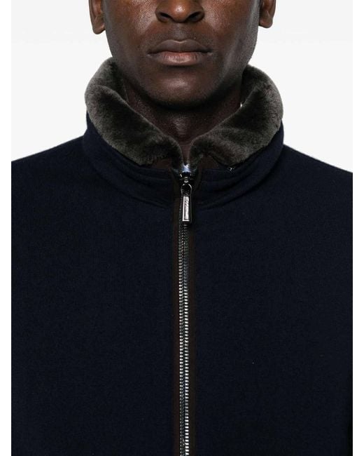 Moorer Blue 'Bellati' Padded Jacket for men