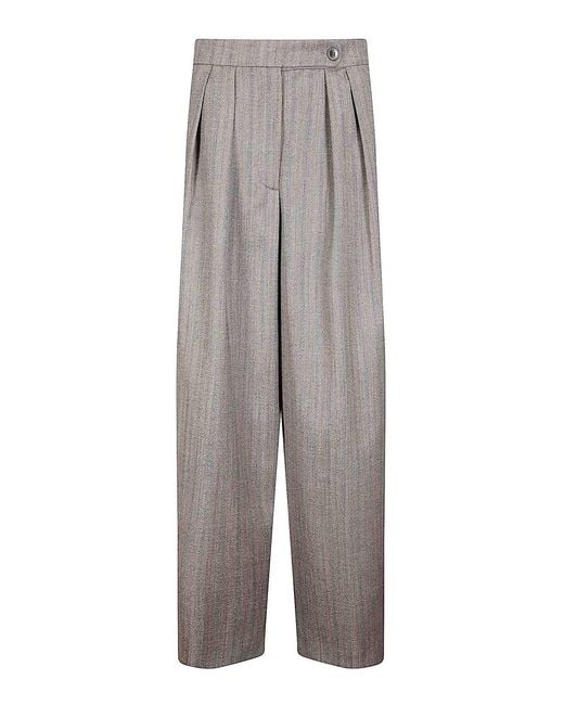Dries Van Noten Gray Pants
