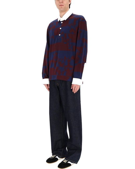 Dries Van Noten Black Polo Hucho for men