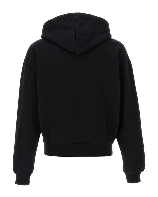 Jacquemus Black Le Hoodie Grip Gros Grain Hoodie for men