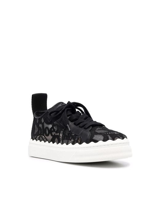 Chloé Black Lauren Sneakers