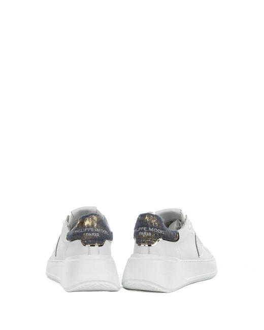 Philippe Model White Sneaker Tres Temple Low