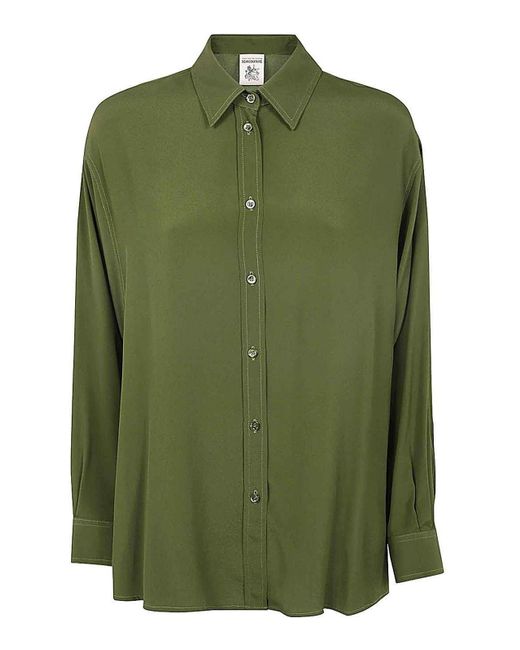 Semicouture Green Veridiana Shirt