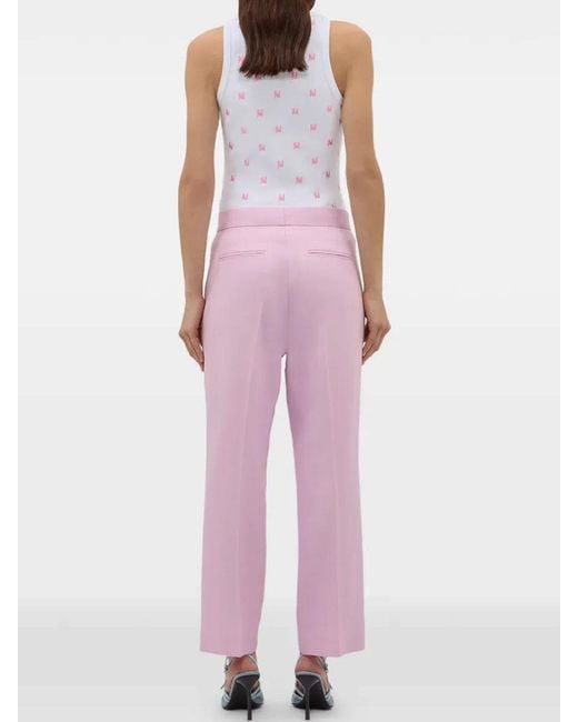 Pantaloni di MSGM in Pink