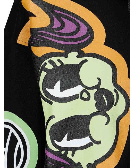 Chopova Lowena Black Imzy Lou Baby Zip Hoodie