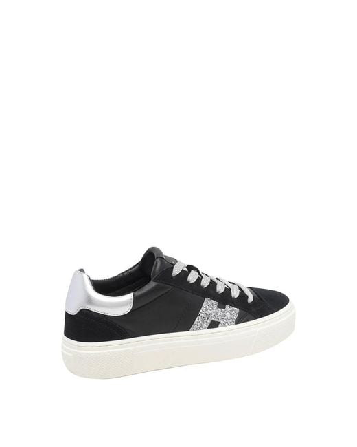 Hogan Black H705 Sneakers
