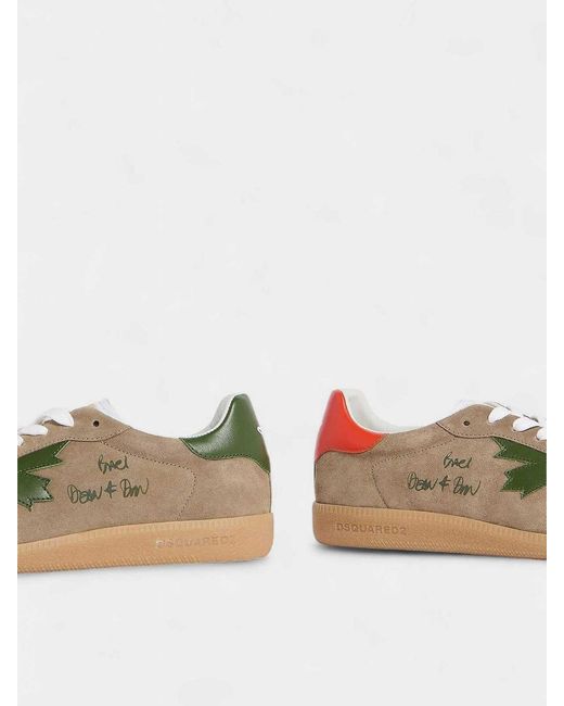 DSquared² Brown Trainers for men