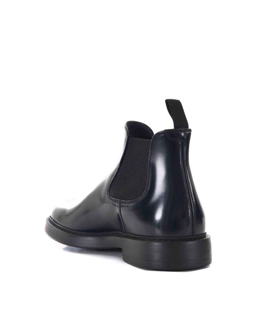 Doucal's Black Doucals Ankle Boots for men