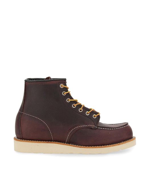 Red Wing Brown Leather Boot for men