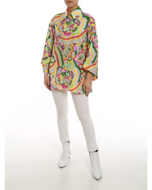 Dolce & Gabbana Multicolor Reinassance Chemisier