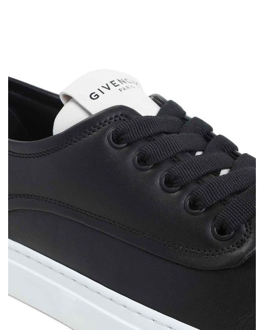 Givenchy Black New City Leather Sneakers for men