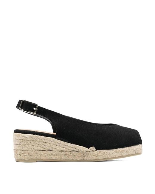 Castaner Black Dosalia Espadrille Sandal