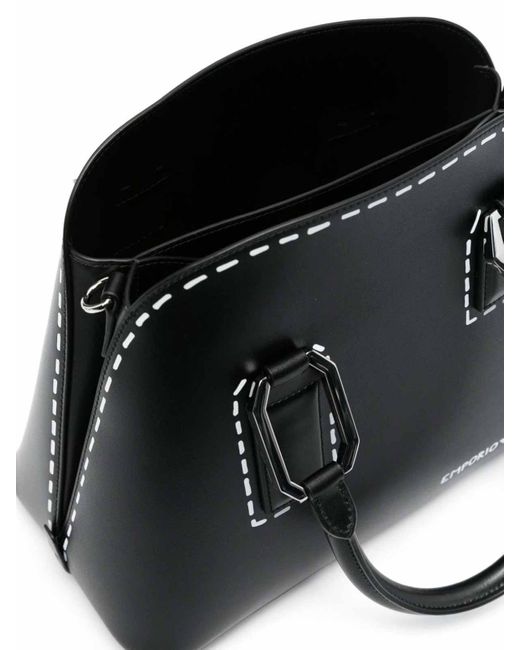 Emporio Armani Black Top-handle Bag