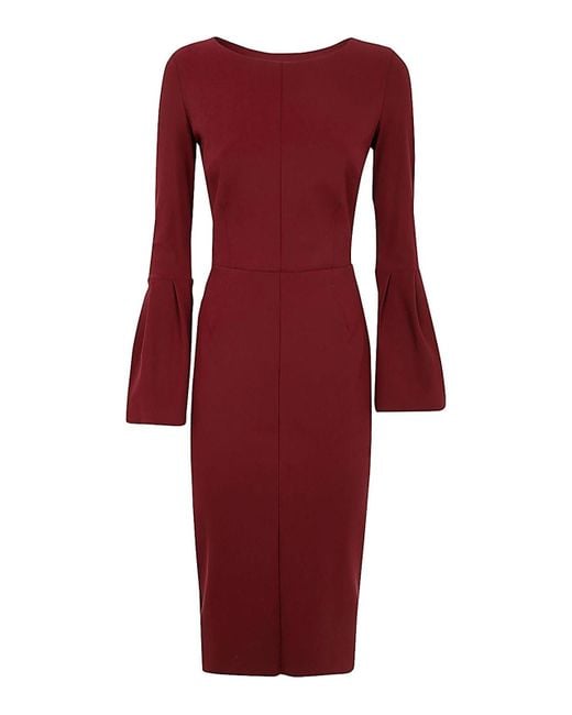 La Petite Robe Di Chiara Boni Red Midi Dresses