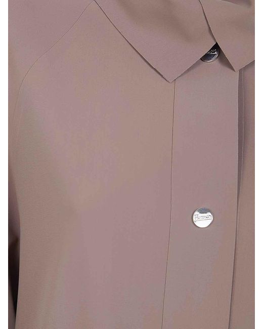 Herno Brown Midi Coat