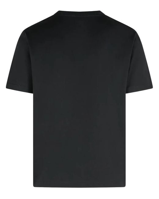 Lanvin Black Printed T-Shirt for men