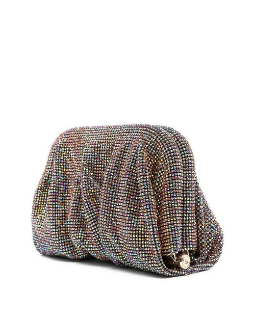 Benedetta Bruzziches Gray Venus La Petite Clutch